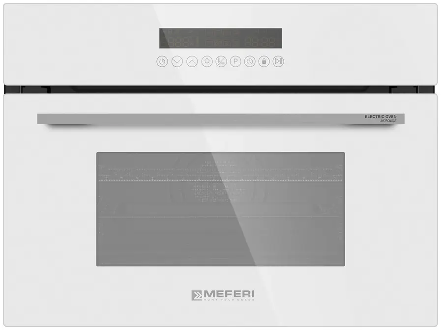 Духовой шкаф с СВЧ MEFERI MEO608WH MICROWAVE фото 1