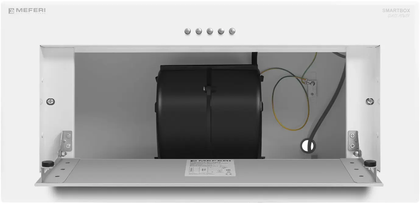 Вытяжка MEFERI SMARTBOX60WH GLASS POWER фото 5