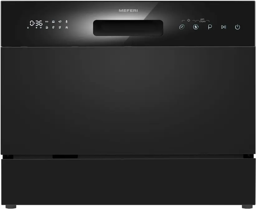 Посудомоечная машина MEFERI MDW4581BK FS COMPACT POWER фото 1
