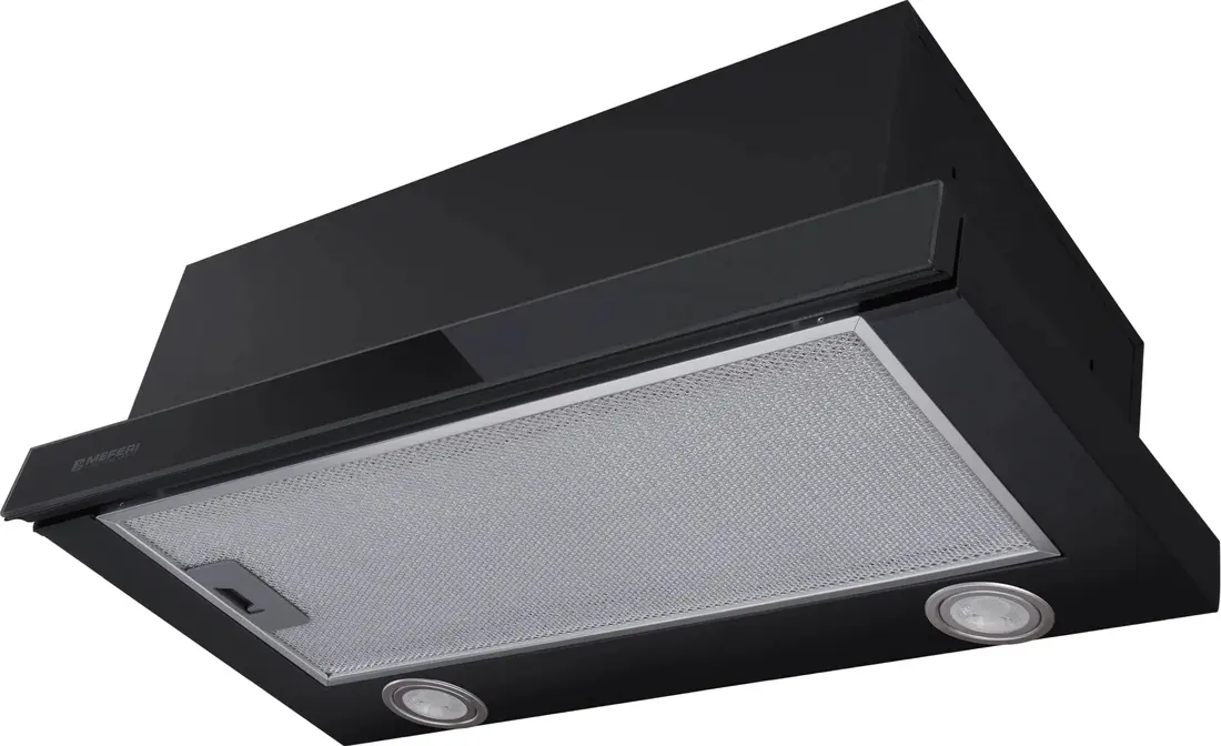 Вытяжка MEFERI с инвертором SLIDEBOX60BK GLASS ULTRA фото 1