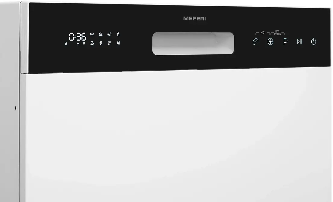 Посудомоечная машина MEFERI MDW4581WH FS COMPACT POWER фото 11