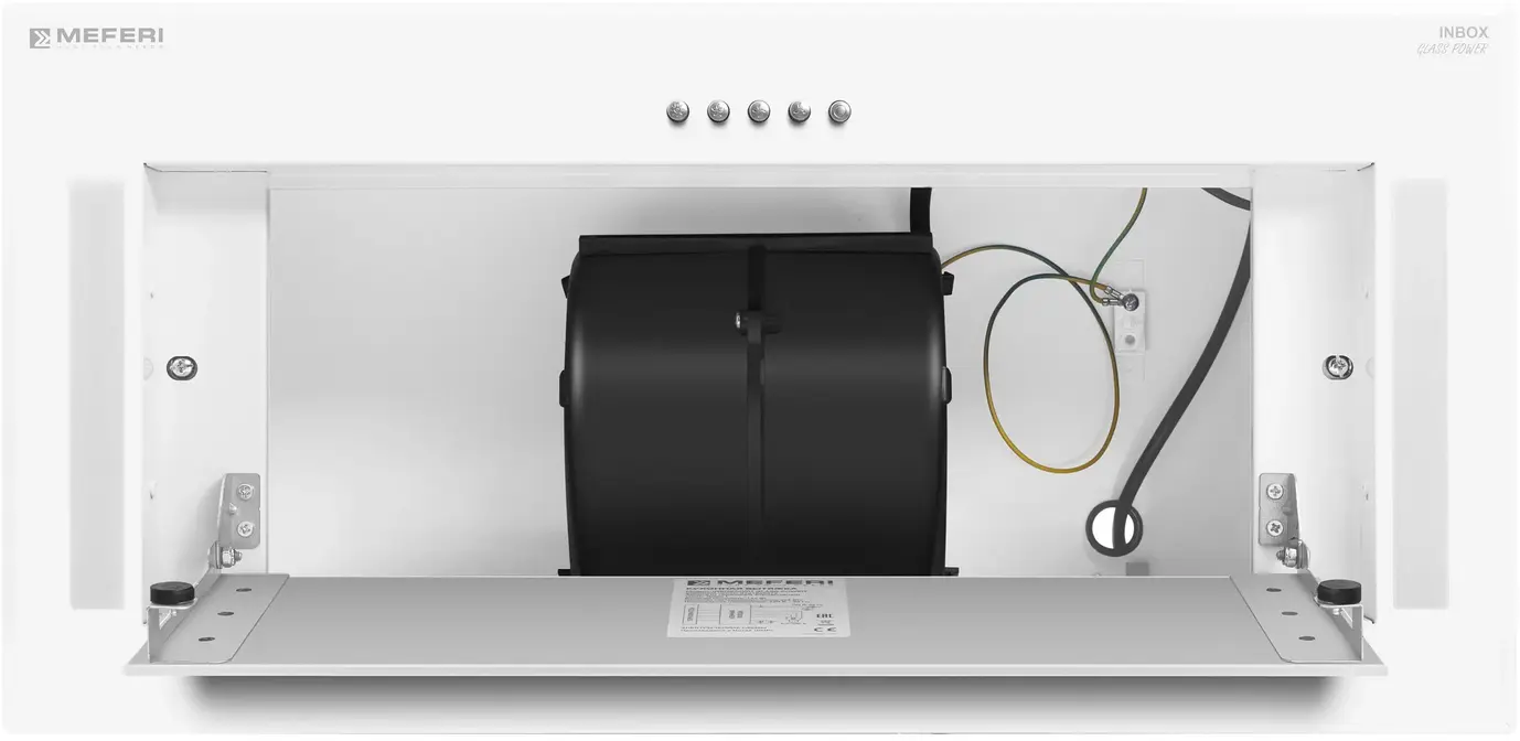 Вытяжка MEFERI INBOX60WH GLASS POWER фото 7