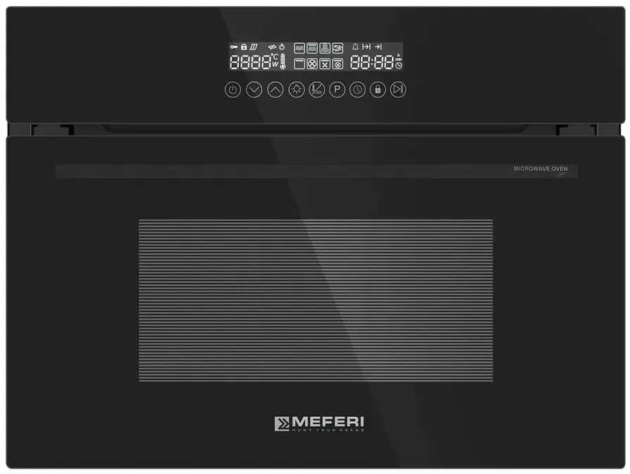Духовой шкаф с СВЧ MEFERI MEO609BK MICROWAVE фото 1