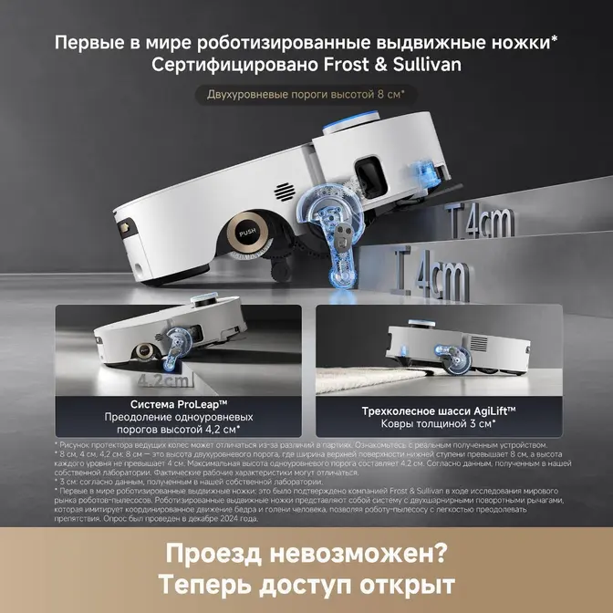 Робот-пылесос Dreame Aqua10 Ultra Roller Complete White фото 10 Робот-пылесос Dreame Aqua10 Ultra Roller Complete White фото 10