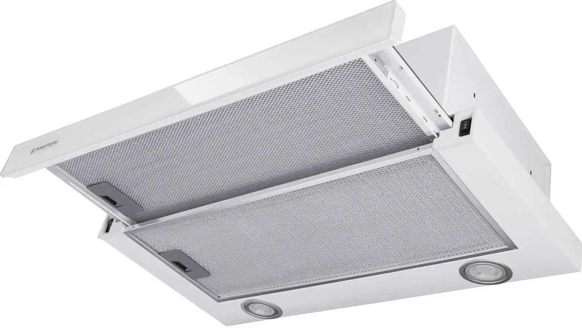 Вытяжка MEFERI SLIDEBOX60WH GLASS ULTRA фото 3 Вытяжка MEFERI SLIDEBOX60WH GLASS ULTRA фото 3