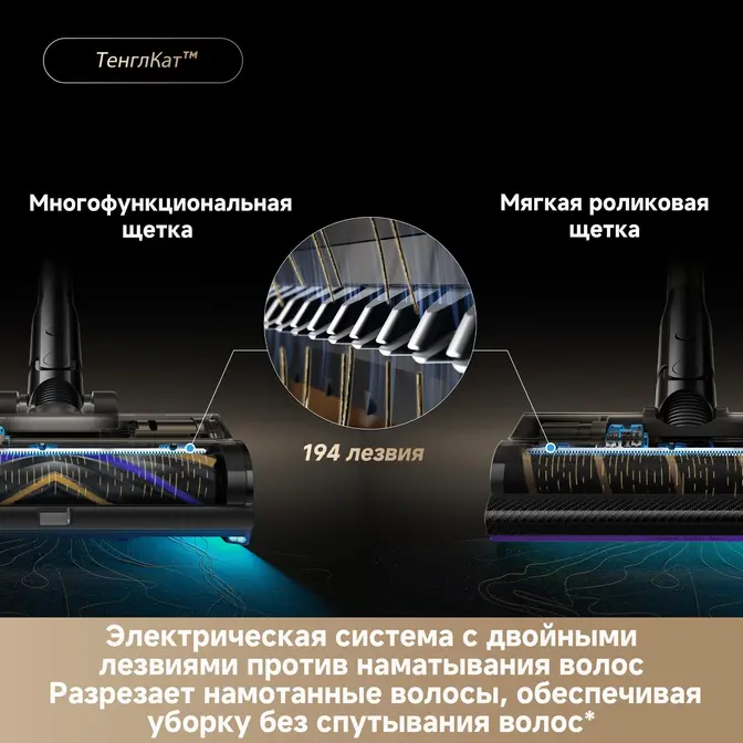 Беспроводной пылесос Dreame Z40 TangleCut Flex+ фото 17