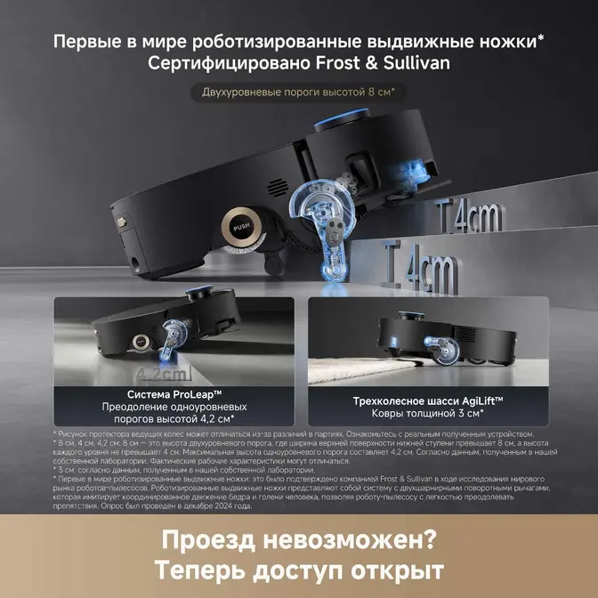 Робот-пылесос Dreame Aqua10 Ultra Roller Complete Black фото 10