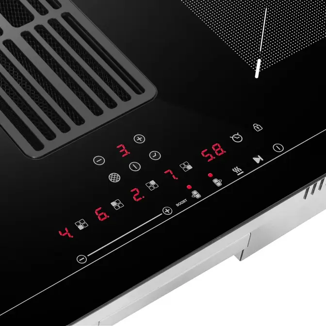 Индукционная панель MEFERI с вытяжкой XSMART75BK COMFORT фото 6 Индукционная панель MEFERI с вытяжкой XSMART75BK COMFORT фото 6