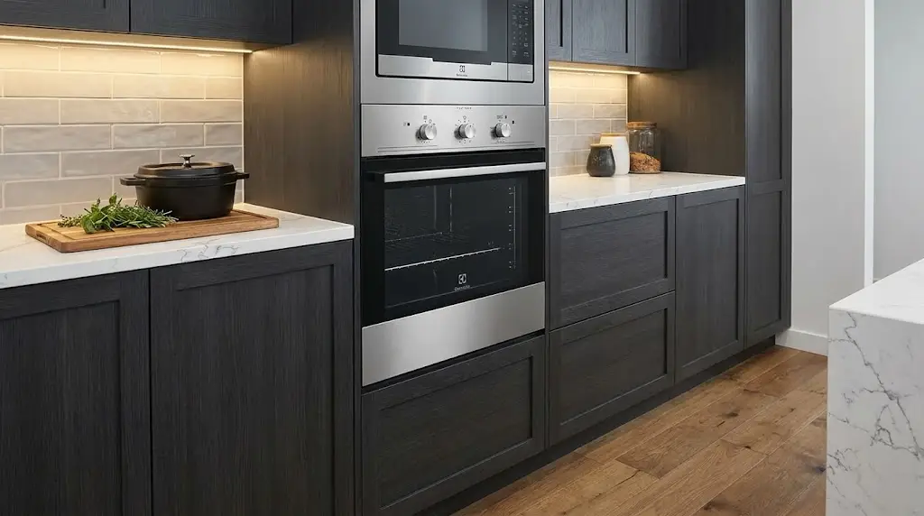 Серебристый духовой шкаф Electrolux Серебристый духовой шкаф Electrolux