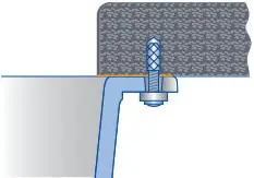 Монтаж под столешницу