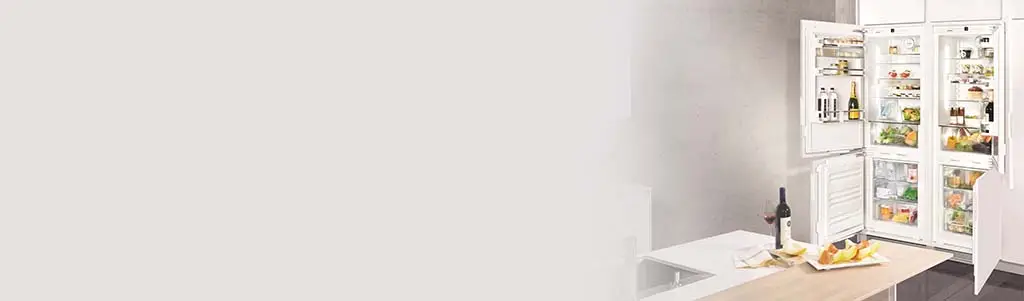 Встраиваемые холодильники Side by Side