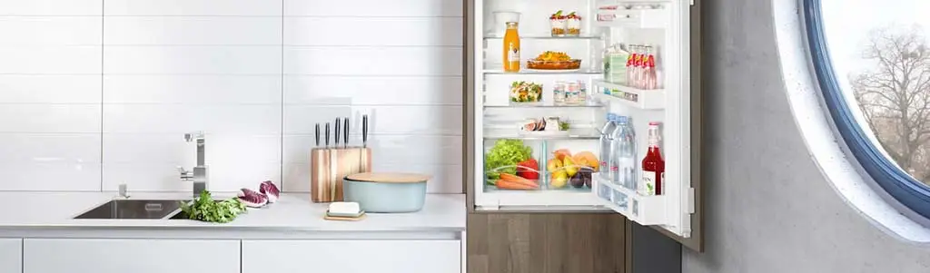 Стандартные параметры встраиваемых холодильников