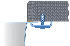 Монтаж под столешницу