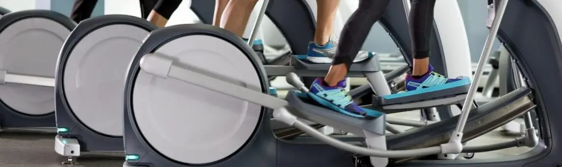 Магнитный эллиптический тренажер или электромагнитный