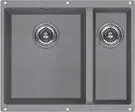 Мойка кухонная KUCHENSTERN UNDER 60-2 102TN10 Титан фото 1 Мойка кухонная KUCHENSTERN UNDER 60-2 102TN10 Титан фото 1