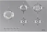 Варочная поверхность Smeg PXL675L Dolce Stil Novo