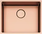 Мойка Falmec COMO 50 CM PVD COPPER (FLUSH/TOPMOUNT/UNDERMOUNT) фото 1