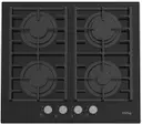 Газовая стеклянная варочная панель Korting HGG 6805 CN фото 1
