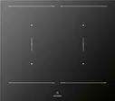 Индукционная стеклокерамическая варочная панель Barazza 1PIDC60N, чёрная фото 1