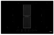 Варочная панель с интегрированной вытяжкой Korting HIBH 84980 NB фото 1