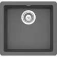 Мойка SCHOCK  Quadro 50 Cristalite 450x430 (подстольный монтаж) баварский камень фото 1