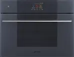 Компактный дух.шкаф с функцией пароварки SMEG SO4104APG фото 1