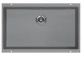 Мойка кухонная KUCHENSTERN UNDER 80 103TN10 Титан фото 1 Мойка кухонная KUCHENSTERN UNDER 80 103TN10 Титан фото 1