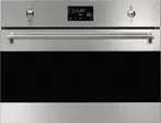 Компактный дух.шкаф с функцией СВЧ SMEG SO4302M1X фото 1