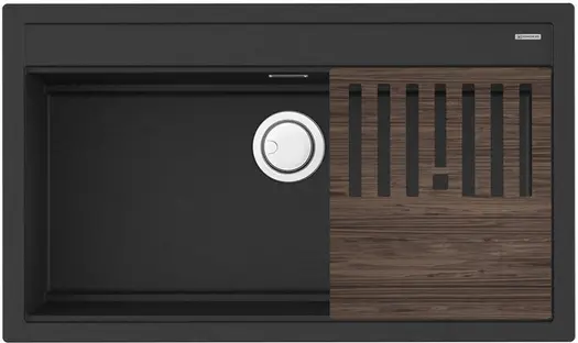 Мойка Omoikiri Kitagawa 86-LB-GB Artceramic/графит(арт.4993794)