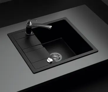 Мойка SCHOCK  Optima 45D  Cristalite неро фото 2