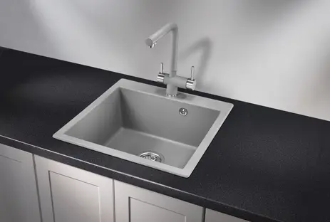 Мойка GRANULA 5102, АЛЮМИНИУМ фото 2