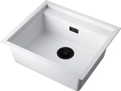 Кухонная мойка OMOIKIRI Sintesi 57-WH Artceramic/белый фото 2 Кухонная мойка OMOIKIRI Sintesi 57-WH Artceramic/белый фото 2