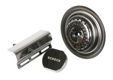 Декоративная фурнитура для 3 1/2 Eton 50D;Eton 45D;Eton 60D Small (ручка кл-авт., заглушк вып и пер) вороненая сталь фото 1