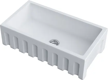 Кухонная мойка OMOIKIRI Mikura 83-WH Natceramic/белый (арт.4997080) фото 2