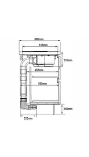 Комплект рециркуляции для вывода в цоколь Elica KIT0199835 фото 3