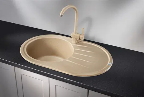 Мойка GRANULA Standart 7601, БЕЖЕВЫЙ фото 2