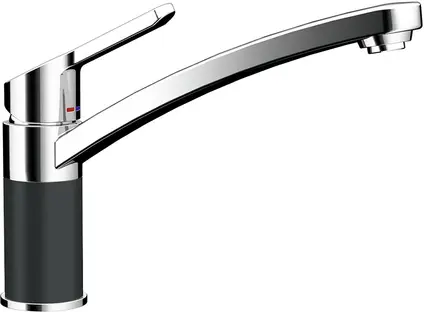 Смеситель Schock SC-90 , Cristadur хром/магма Смеситель Schock SC-90 , Cristadur хром/магма