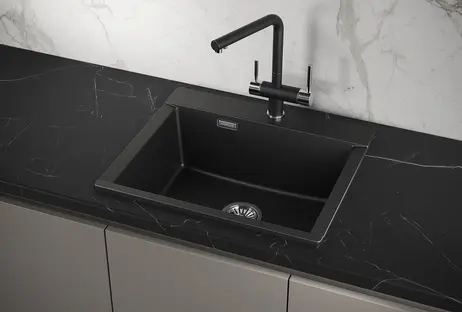 Мойка GRANULA Estetica 5804, ШВАРЦ фото 2