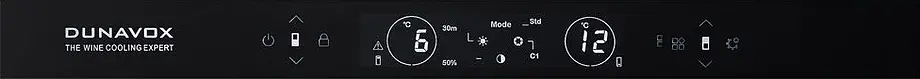 Винный холодильник Dunavox DVS-25.65DSS фото 2 Винный холодильник Dunavox DVS-25.65DSS фото 2