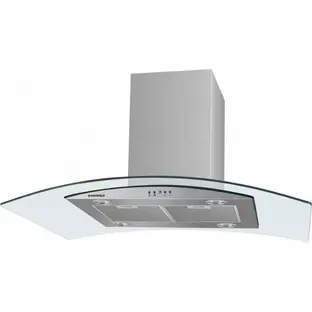 Вытяжка Maunfeld ANCONA ISLA 90 Inox Glass Transparent