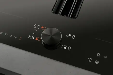 Индукционная стеклокерамич. панель с вытяжкой Gaggenau CV282111 фото 2