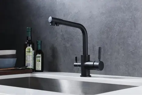 Смеситель Emar ЕС - 3003N black фото 2 Смеситель Emar ЕС - 3003N black фото 2