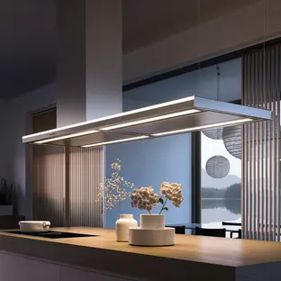 Вытяжка FALMEC LUMEN IS STEEL 175 SX, (вытяжка, островная, управ. с левой стороны) фото 2