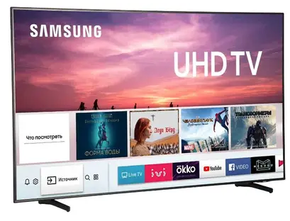 Телевизор Samsung  75" (191 см) 2022 черный Samsung UE75BU8000U фото 3