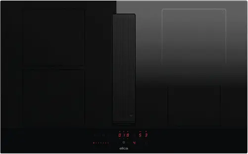 Индукционная стеклокерамич. панель с вытяжкой Elica NIKOLATESLA VELVET BL/A/83 фото 1