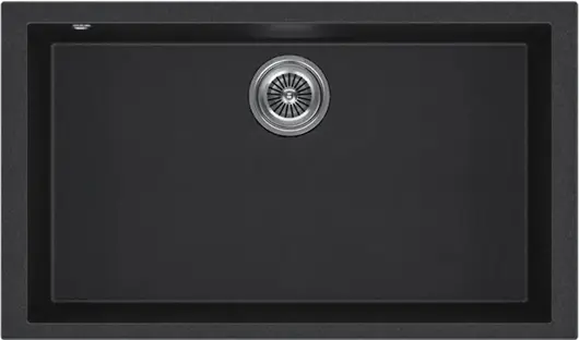 Мойка кухонная KUCHENSTERN SUB 80 202BL20 Черный фото 1