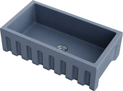 Кухонная мойка OMOIKIRI Mikura 91-SB Natceramic/smoky blue (арт.4997089) фото 2