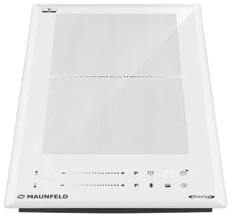 Индукционная стеклокерамич. панель MAUNFELD CVI292S2FWH LUX Inverter фото 2 Индукционная стеклокерамич. панель MAUNFELD CVI292S2FWH LUX Inverter фото 2