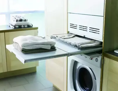 Выдвижная полка с корзиной для белья Asko HDB115 W фото 3