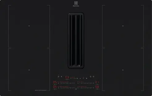 Индукционная стеклокерамич. панель с вытяжкой Electrolux KCC84450CZ фото 1